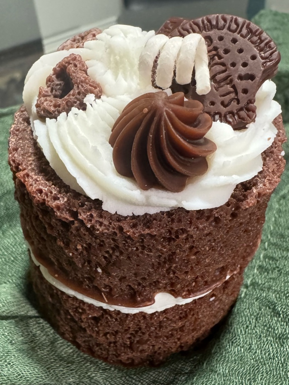 Chocolate Mini Layer Cake Candle - Picture 10 of 10
